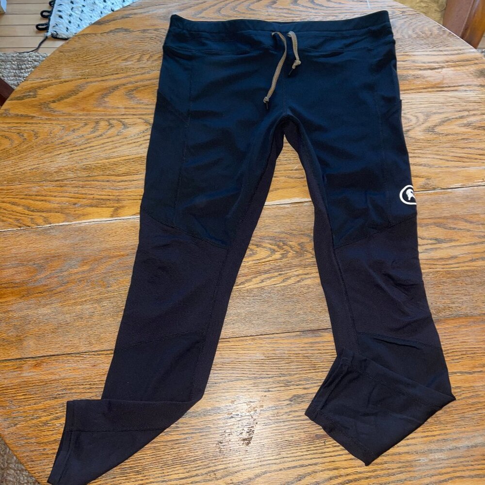 BACK COUNTRY cordura poly spandex drawstring stretch pant/barely worn/XL